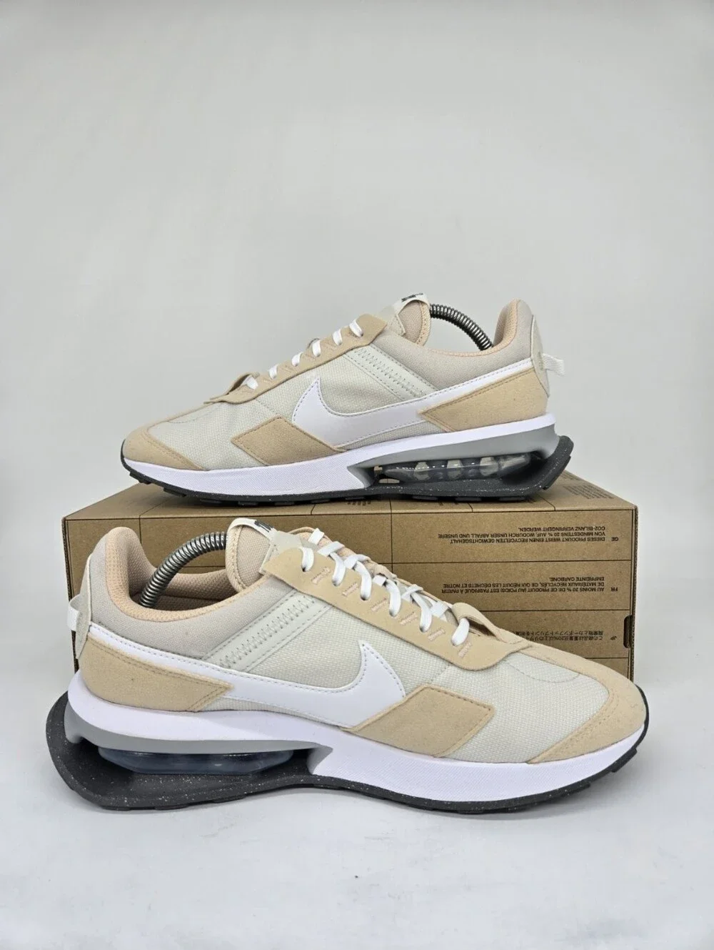 Nike Women's Air Max Pre-Day Light Bone Sanddrift Shoes Size 10